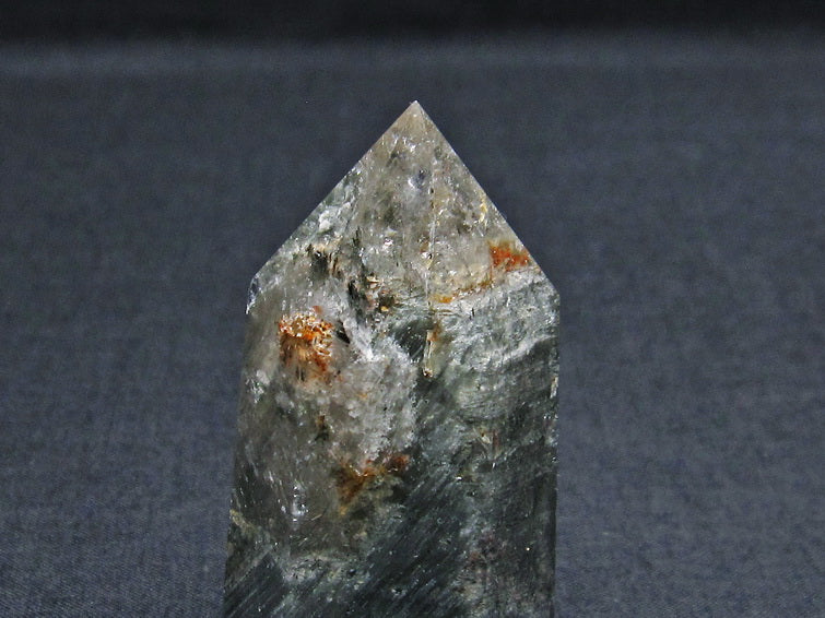 ガーデンファントム 六角柱 ガーデンクォーツ ポイント 庭園水晶 一点物 142-7496