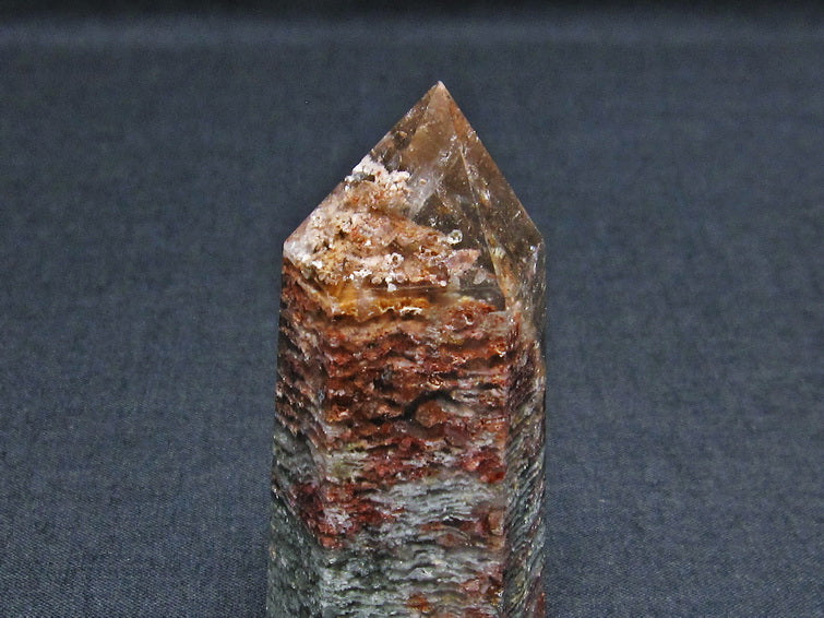 ガーデンファントム 六角柱 ガーデンクォーツ ポイント 庭園水晶 一点物 142-7500