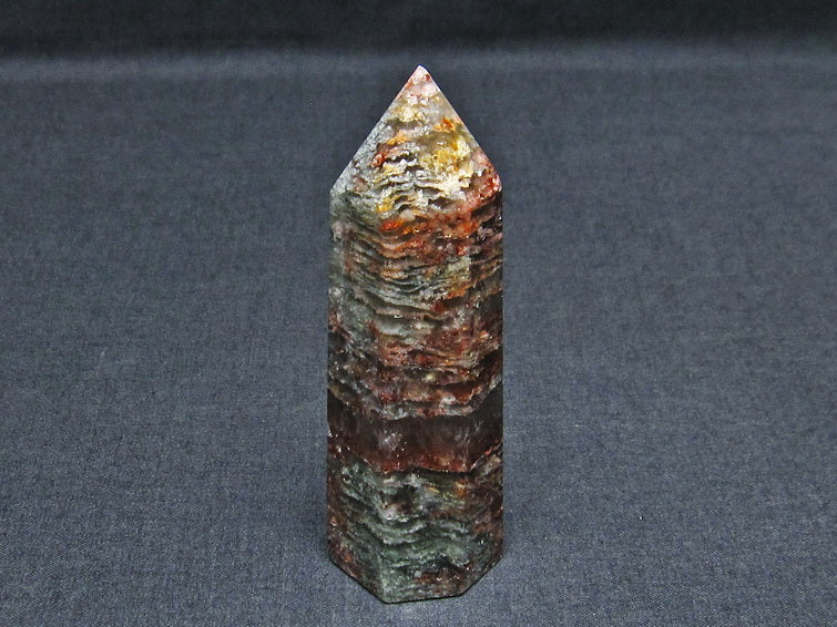 ガーデンファントム 六角柱 ガーデンクォーツ ポイント 庭園水晶 一点物 142-7501