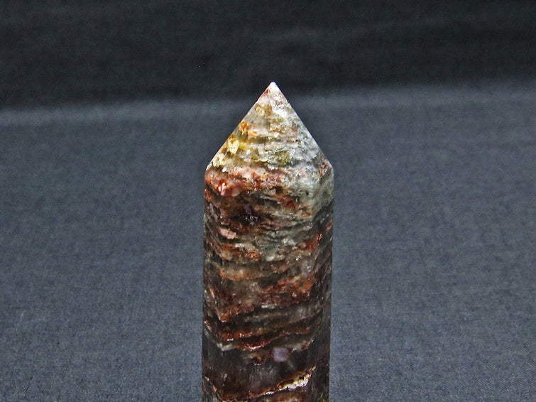 ガーデンファントム 六角柱 ガーデンクォーツ ポイント 庭園水晶 一点物 142-7501