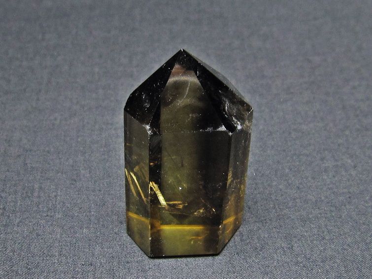 シトリンクォーツ 六角柱 シトリン ポイント 一点物 142-7715