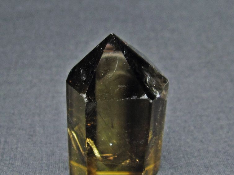 シトリンクォーツ 六角柱 シトリン ポイント 一点物 142-7715