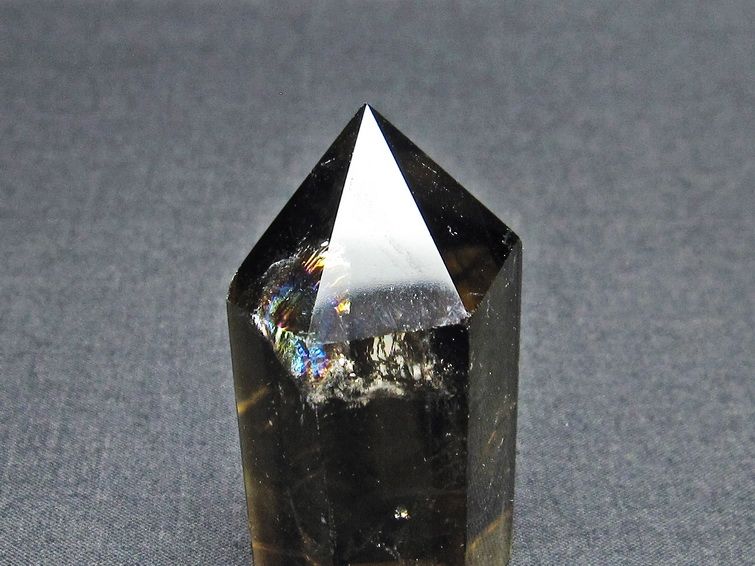 シトリンクォーツ 六角柱 シトリン ポイント 一点物 142-7715