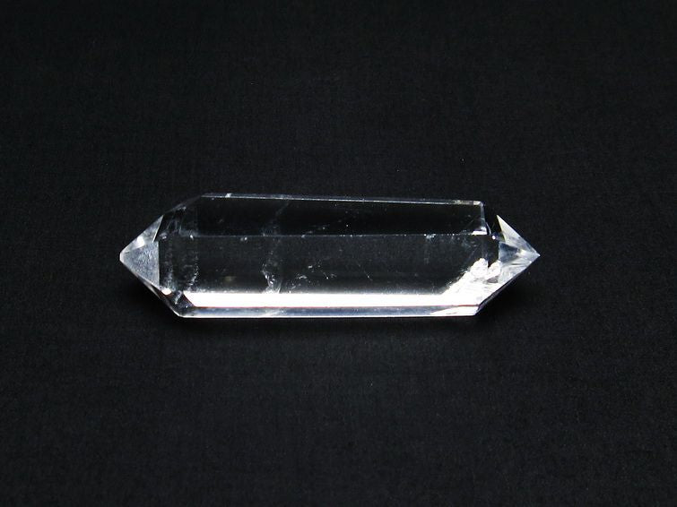水晶 六角柱 ダブルポイント 原石 ポイント 一点物 142-7782