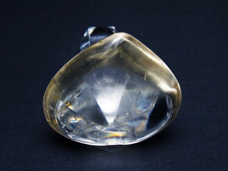 水晶 ハート置物 一点物 145-1589