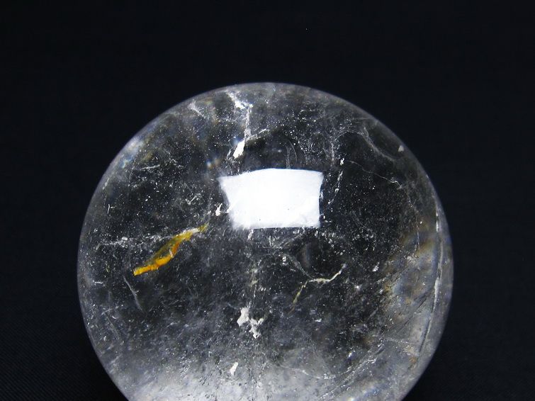 水晶 丸玉 61mm 水晶玉 スフィア 一点物  151-6091