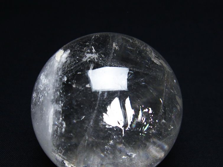水晶 丸玉 56mm 水晶玉 スフィア 一点物  151-6108