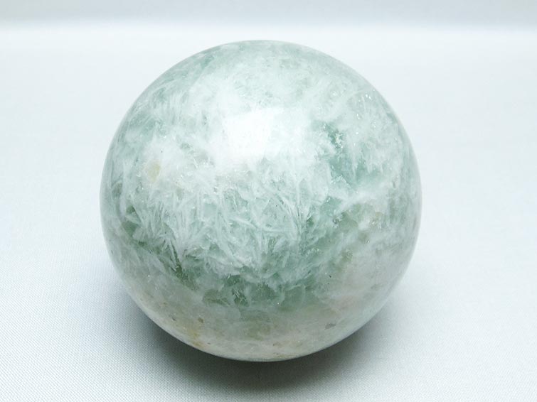 エンジェルフェザー フローライト 丸玉 76mm 一点物 151-7245