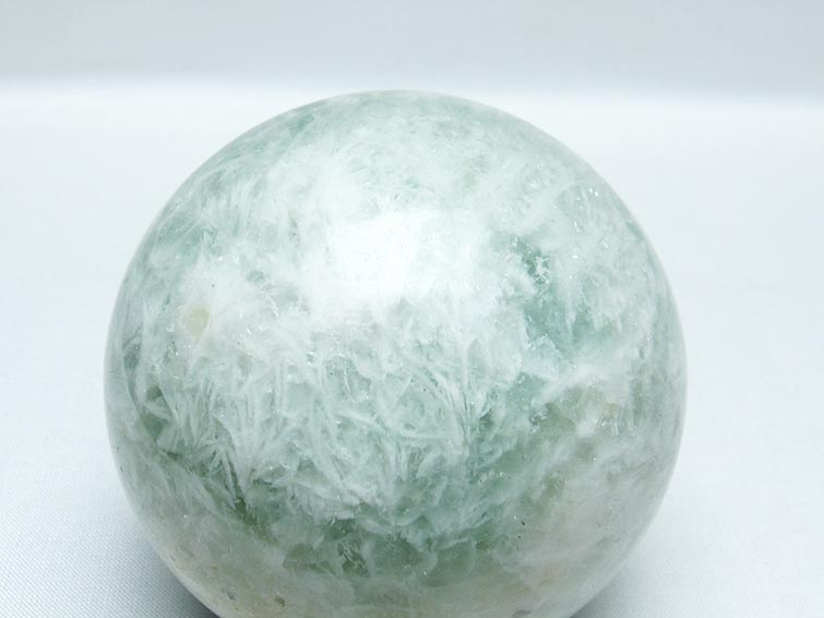 エンジェルフェザー フローライト 丸玉 76mm 一点物 151-7245