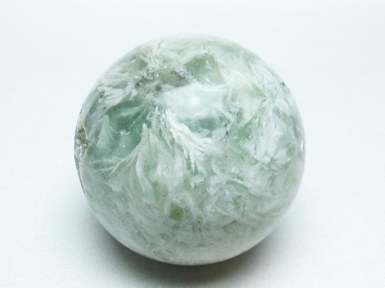 エンジェルフェザー フローライト 丸玉 63mm 一点物 151-7254