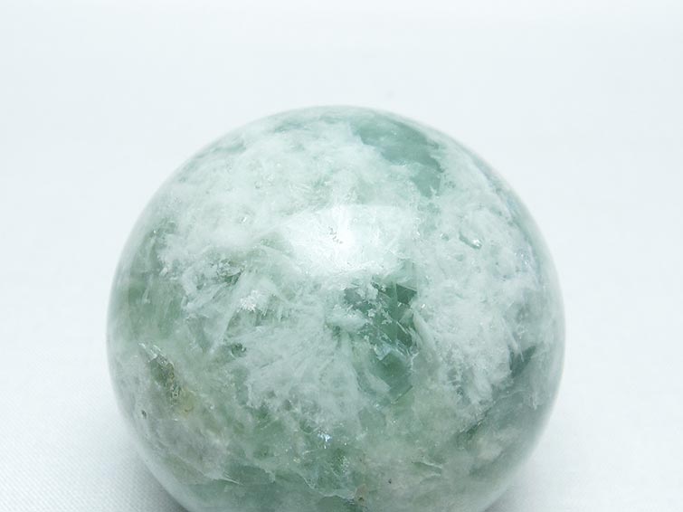 エンジェルフェザー フローライト 丸玉 54mm 一点物 151-7263