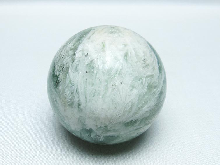 エンジェルフェザー フローライト 丸玉 65mm 一点物 151-7294