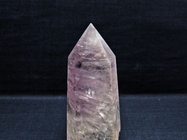 アメジスト（紫水晶）六角柱 天然石 原石 - 置物
