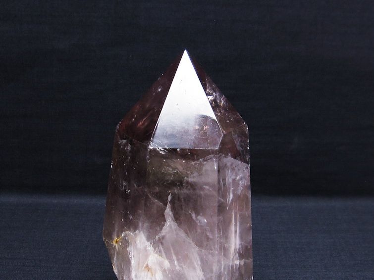 アメジスト 六角柱 紫水晶 ポイント 虹入り 152-1974 – 天然石