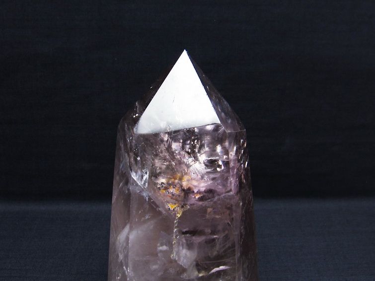アメジスト 六角柱 紫水晶 ポイント 虹入り 152-1974 – 天然石