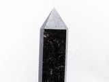 1.4Kg モリオン 六角柱 黒水晶 ポイント 置物 原石 台座付属  一点物 152-2207