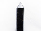 モリオン 六角柱 黒水晶 ポイント 置物 原石 台座付属 一点物 152-2217