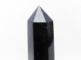 モリオン 六角柱 黒水晶 ポイント 置物 原石 台座付属 一点物 152-2255
