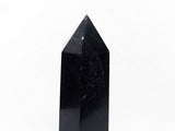 モリオン 六角柱 黒水晶 ポイント 置物 原石 台座付属 一点物 152-2255