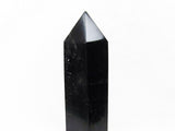 モリオン 六角柱 黒水晶 ポイント 置物 原石 台座付属 一点物 152-2258