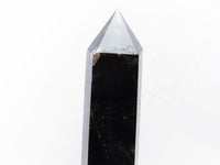 1.5Kg モリオン 六角柱 黒水晶 ポイント 置物 原石 台座付属  一点物 152-2261
