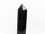 1Kg モリオン 六角柱 黒水晶 ポイント 置物 原石 台座付属  一点物 152-2270