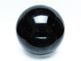 3Kg モリオン 丸玉 黒水晶 スフィア 130mm 原石 置物 一点物  161-735