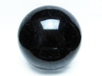 3.8Kg モリオン 丸玉 黒水晶 スフィア 140mm 原石 置物 一点物  161-741