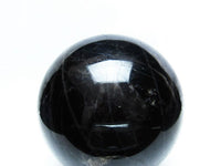 3.2Kg モリオン 丸玉 黒水晶 スフィア 133mm 原石 置物 一点物  161-742