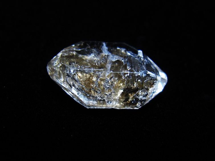オイルインクォーツ 原石 石油入り 水晶 原石 一点物 171-3837