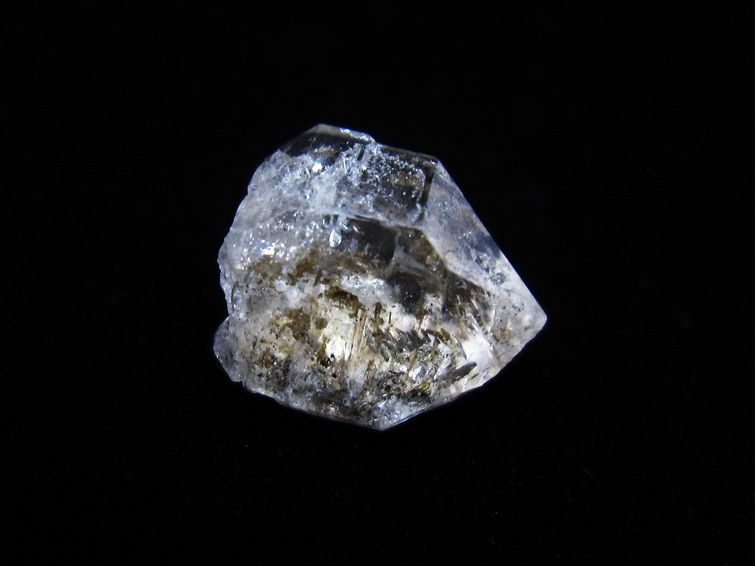 オイルインクォーツ 原石 石油入り 水晶 原石 一点物 171-3857