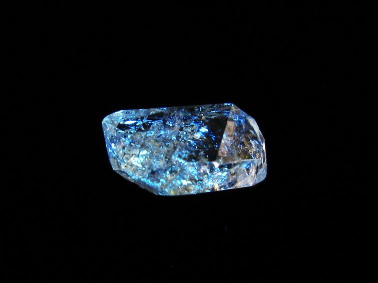 オイルインクォーツ 原石 石油入り 水晶 原石 一点物 171-3859