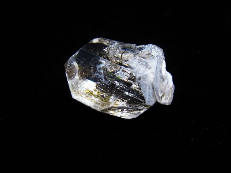 オイルインクォーツ 原石 石油入り 水晶 原石 一点物 171-3891