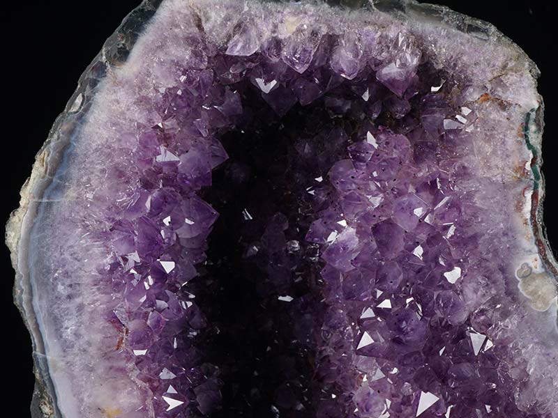 19.3Kg アメジスト ドーム ブラジル産 原石 置物 カペーラ ジオード amethyst カルサイト付き 台座付属 一点物  174-1299