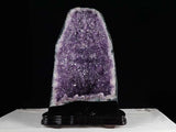 23.2Kg アメジストドーム ブラジル産 カペーラ ジオード ドーム 原石 amethyst アメシスト 紫水晶 一点物 台座付属  174-1595