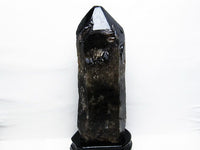 5.9Kg モリオン 黒水晶 原石 台座付属  一点物 191-388