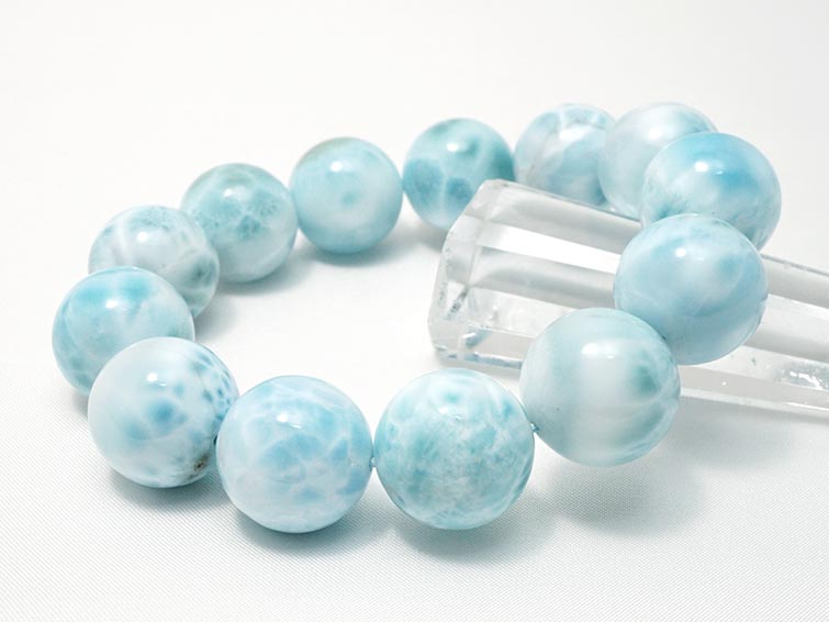 ラリマー ブレスレット 18mm 一点物 199-166