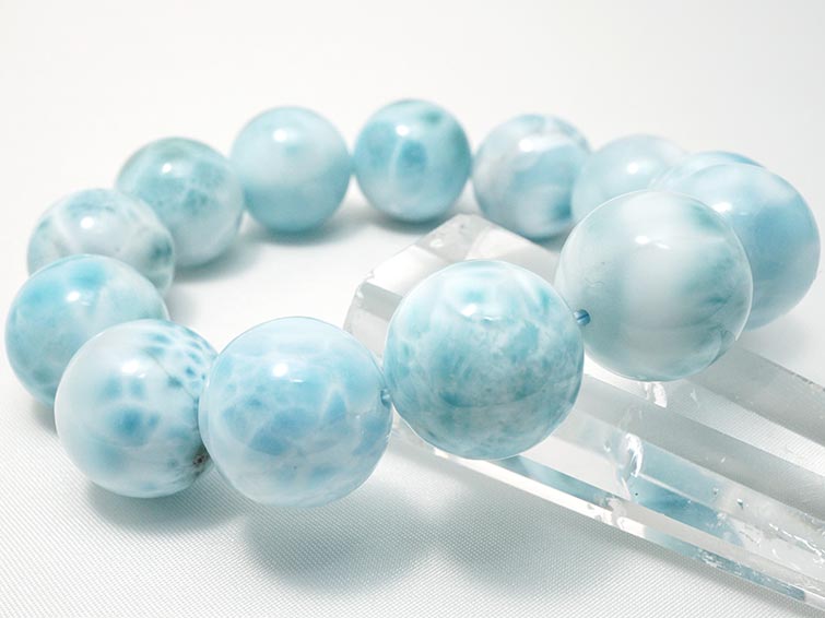 ラリマー ブレスレット 18mm 一点物 199-166