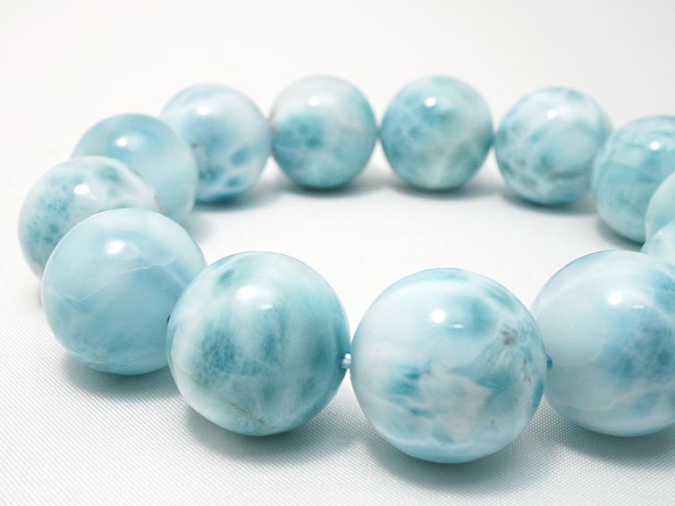 ラリマー ブレスレット 18mm 一点物 199-167