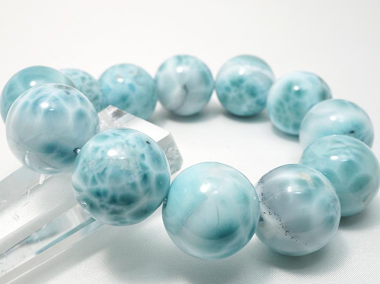 ラリマー ブレスレット 20mm 一点物 199-169