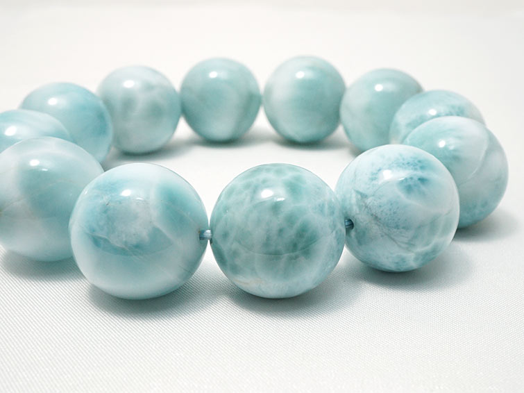 ラリマー ブレスレット 20mm 一点物 199-170