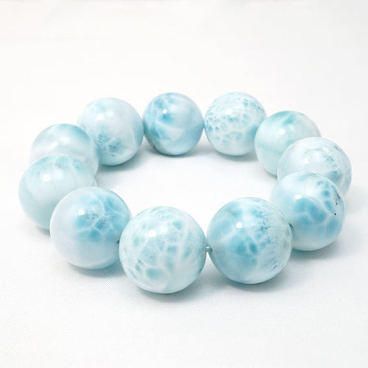ラリマー ブレスレット 22mm 一点物 199-177