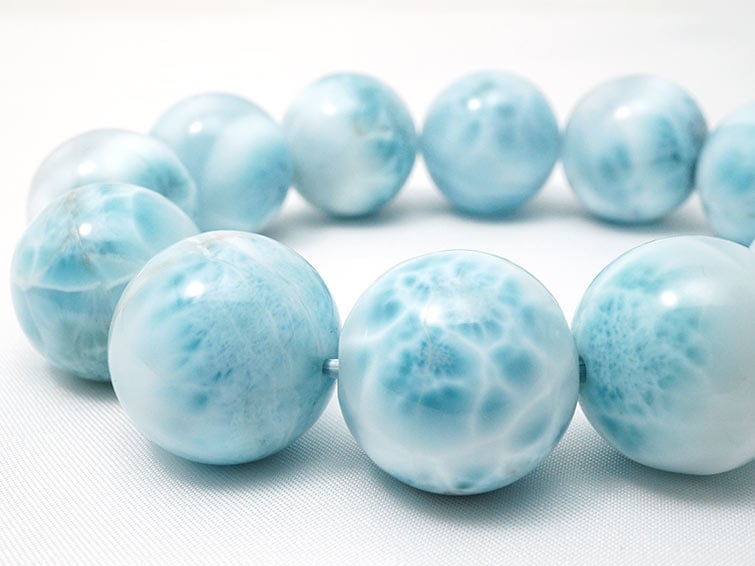 ラリマー ブレスレット 20mm 一点物 199-180