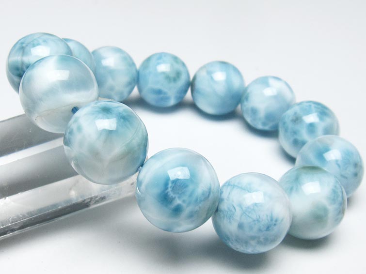 ラリマー ブレスレット 19mm 一点物 199-183