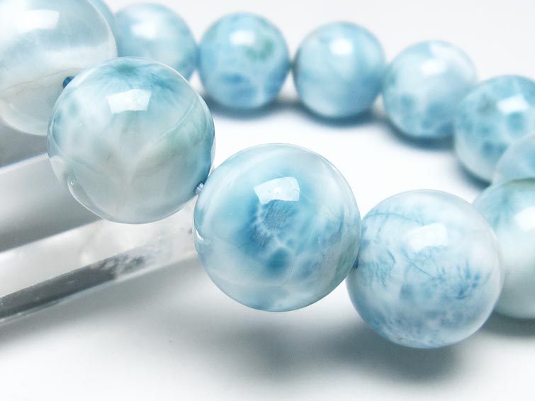 ラリマー ブレスレット 19mm 一点物 199-183