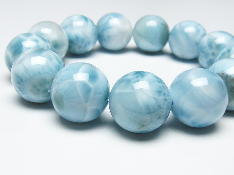 ラリマー ブレスレット 19mm 一点物 199-183