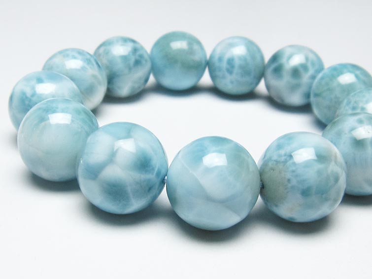 ラリマー ブレスレット 19mm 一点物 199-191