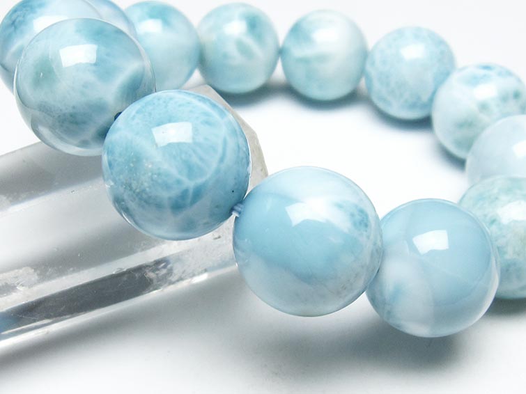ラリマー ブレスレット 18mm 一点物 199-193