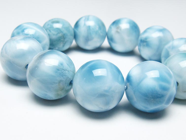 ラリマー ブレスレット 22mm 一点物 199-198
