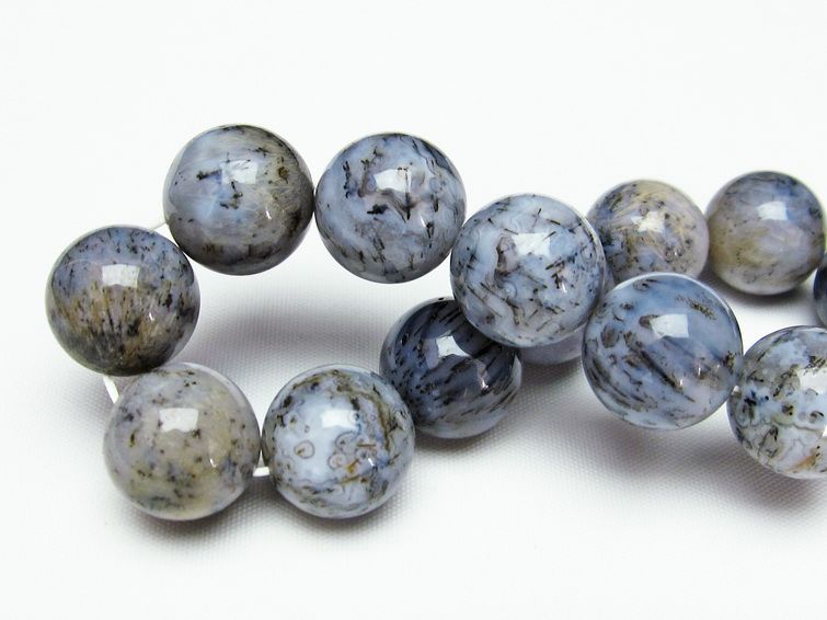 ルチルインアゲート ブレスレット 16mm 一点物 111-11151